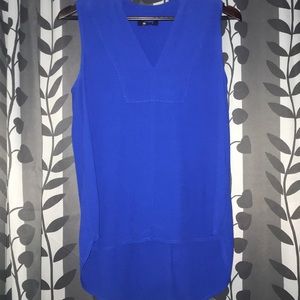 Madewell tunic xs cobalt blue
